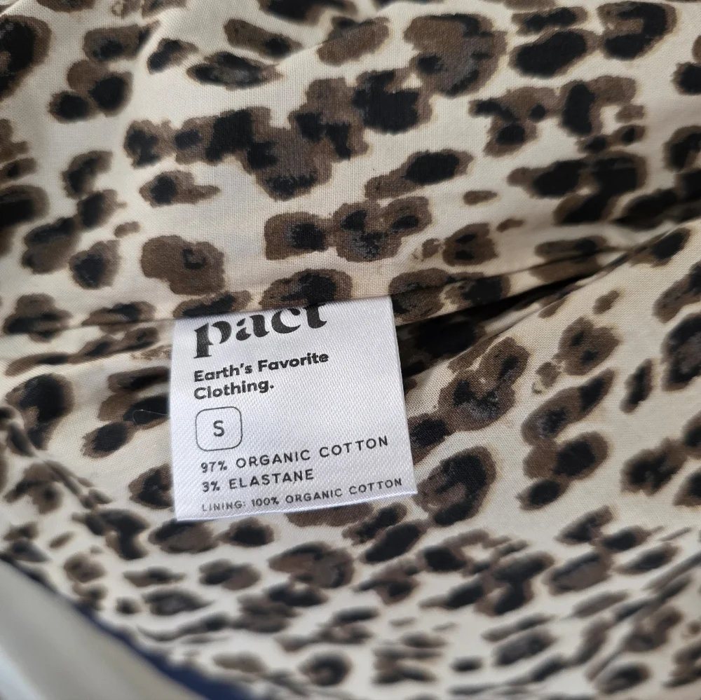 Pact Maritime Blue Organic Cotton Anorak Field Jacket - Picture 9 of 12